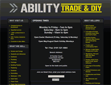 Tablet Screenshot of abilitytrade.co.uk